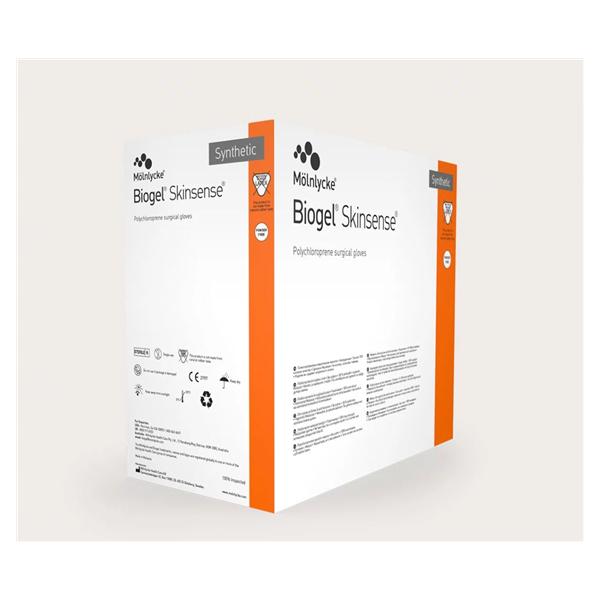 Gloves Surgical Biogel Skinsense PF Polychloroprene LF 5.5 Strl Straw 200/Ca